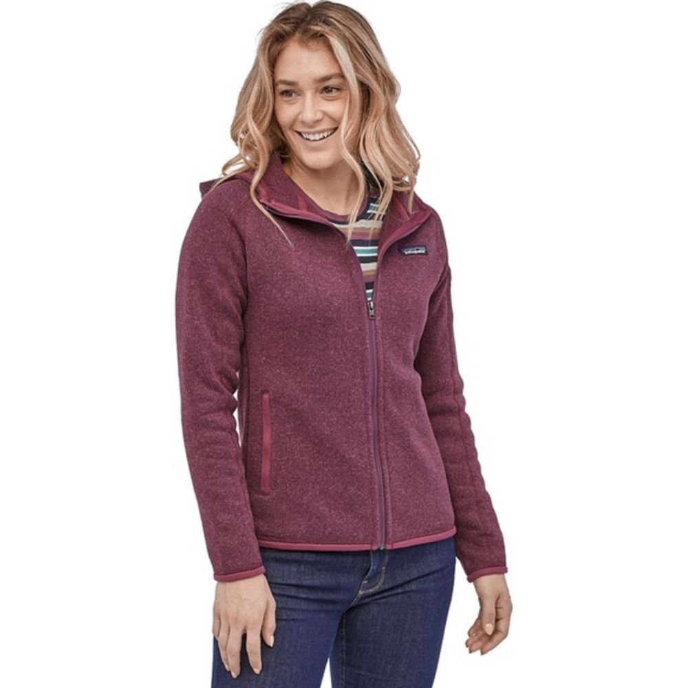 Patagonia Women's Zip-Up Hoodie in Plum Heather